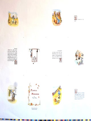 PUMPKIN MOONSHINE: Proof Sheet, Title page
