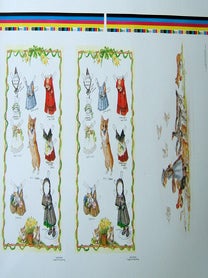 Item #12812 MISS MEGGIE Proof Sheet. Tasha Tudor