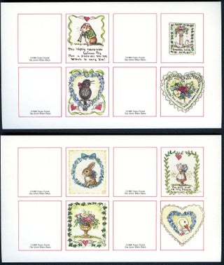 JWP CO 02 VALENTINE SET; (set of 20 miniature cards with tiny envelopes)