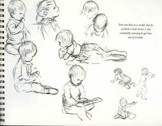 The TASHA TUDOR SKETCHBOOK SERIES FAMILY AND FRIENDS; Selected drawings from the Personal sketchbooks of Tasha Tudor