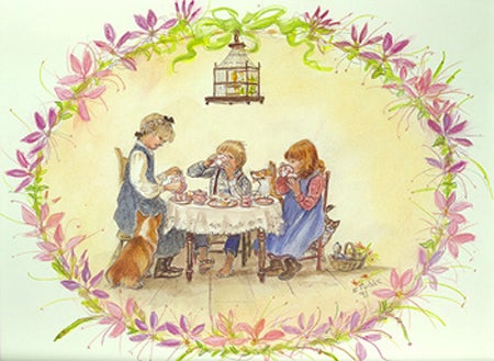 JWP PO 39 AFTERNOON TEA by Tasha Tudor on Cellar Door Books