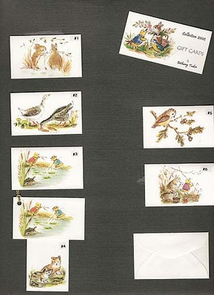CDB BT 02-17 COLLECTION 2002 BY BETHANY TUDOR; -Tiny Gift Enclosure Cards