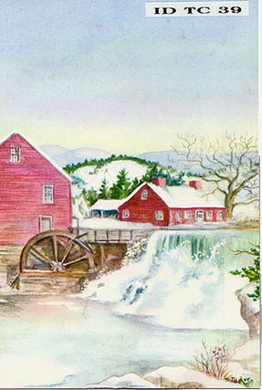 Item #20948 ID TC 39 POSTAL CARD "The Old Mill"