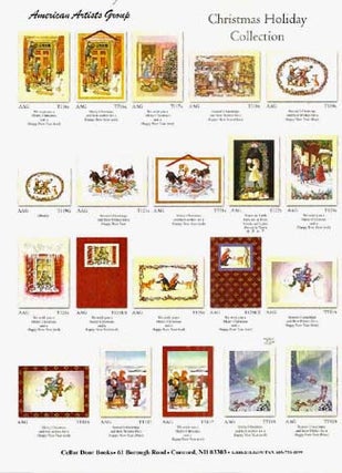Item #21664 [2003] CHRISTMAS HOLIDAY COLLECTION. American Artists Group