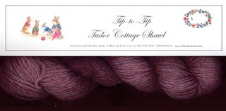 Item #21821 "TIP-TO-TIP" A TUDOR COTTAGE SHAWL KIT; : an exclusive of Cellar Door Books!