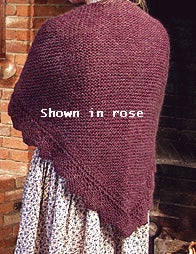 "TIP-TO-TIP" A TUDOR COTTAGE SHAWL KIT; : an exclusive of Cellar Door Books!