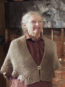 "TIP-TO-TIP" A TUDOR COTTAGE SHAWL KIT; : an exclusive of Cellar Door Books!