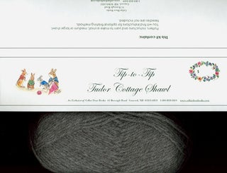 Item #21827 "TIP-TO-TIP" A TUDOR COTTAGE SHAWL KIT; an exclusive of Cellar Door Books!