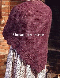 "TIP-TO-TIP" A TUDOR COTTAGE SHAWL; : an exclusive of Cellar Door Books!
