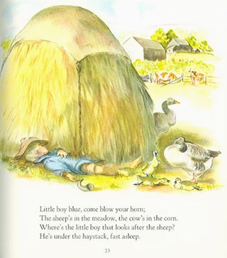 MOTHER GOOSE; : Seventy-seven verses with pictures by...