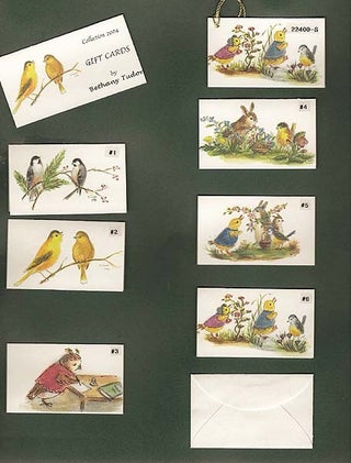 CDB BT 04-17 COLLECTION 2004 BY BETHANY TUDOR; -Gift Enclosure Cards w/ tiny envelopes.