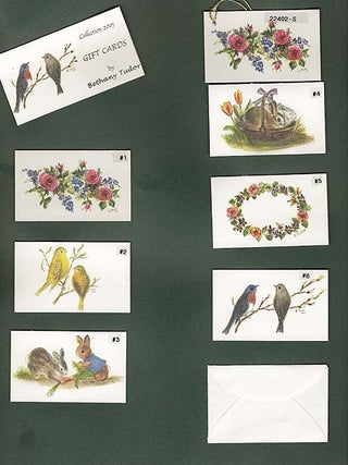 CDB BT 05-17 COLLECTION 2005 BY BETHANY TUDOR; -Gift Enclosure Cards w/ Envelopes