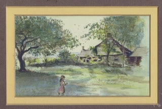 Item #22418 "Then She Walked Slowly Through the High Grass..." ORIGINAL ART FROM CARRIE'S GIFT