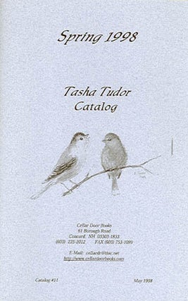 SPRING 1998 TASHA TUDOR CATALOG, Catalog #11 from Cellar Door Books