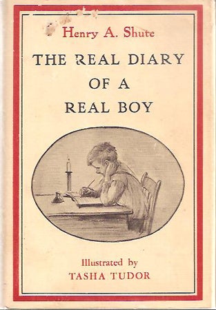 Item #25302 The REAL DIARY OF A REAL BOY. Henry A. Shute.