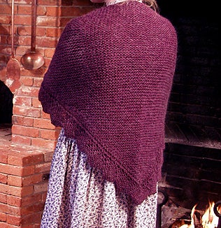 Item #25890 "TIP-TO-TIP" A TUDOR COTTAGE SHAWL KIT; an exclusive of Cellar Door Books!