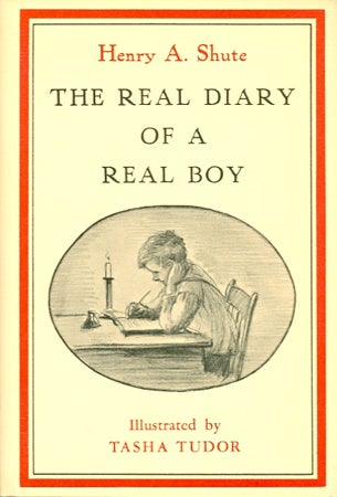 Item #26110 The REAL DIARY OF A REAL BOY. Henry A. Shute.