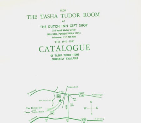 Item #26726 FROM THE TASHA TUDOR ROOM AT THE DUTCH INN GIFT SHOP . . . THE 1979-1980 CATALOGUE OF TASHA TUDOR ITEMS CURRENTLY AVAILABLE