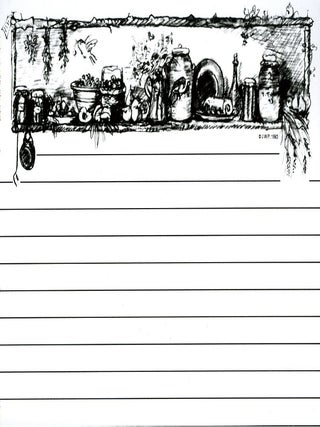 TASHA TUDOR RECIPE CARDS