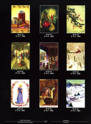 CHRISTMAS CARD DESIGNS OF TASHA TUDOR [ca 1400 photos]