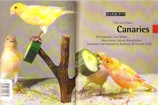CANARIES; A Complete Pet Owner's Manual [cover title]