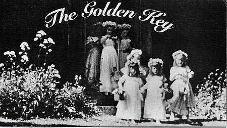 Item #27794 The GOLDEN KEY; [DVD]. Nell Dorr.