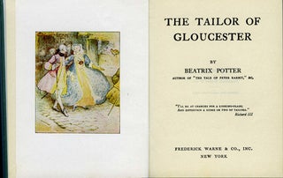 The TAILOR OF GLOUCESTER
