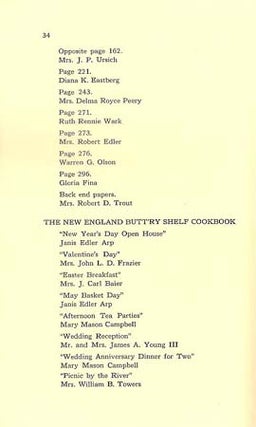 A PARTIAL LIST OF WATERCOLORS, DRAWINGS, OILS, AND PASTELS BY TASHA TUDOR; Together with the names of the owners of most of the pieces