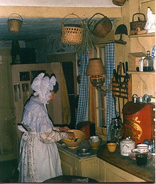 Item #28173 Photo of Tasha Tudor in Her Kitchen