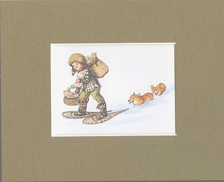 Item #28349 MATTED CARD "CHEERFUL CHORE" ID EE 78-96J