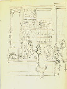 SUSSEX, PRINT 4: SHOPPING AT THE APOTHOCARY'S