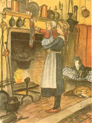 Item #28507 HAPPY HOLIDAYS [Early American Life advertisement