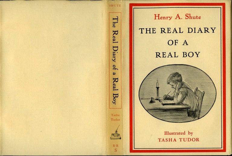 Item #28912 The REAL DIARY OF A REAL BOY. Henry A. Shute.