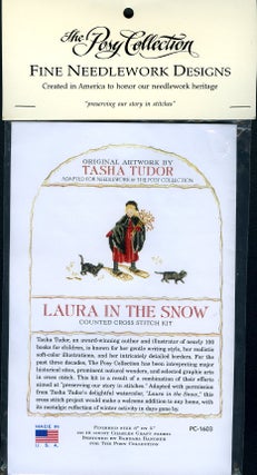 Item #29021 "LAURA IN THE SNOW" TASHA TUDOR'S Counted Cross Stitch Kit