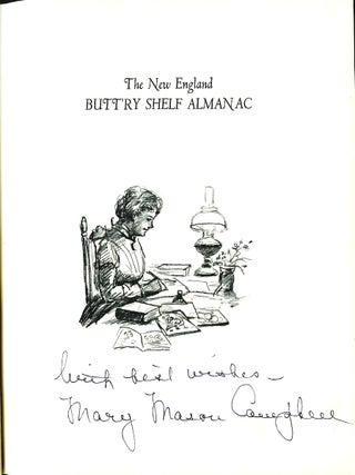 The NEW ENGLAND BUTT'RY SHELF ALMANAC