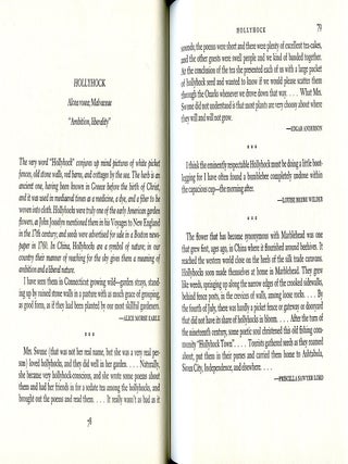 A BASKET OF HERBS; : A BOOK OF AMERICAN SENTIMENTS