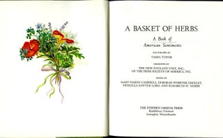 A BASKET OF HERBS; : A BOOK OF AMERICAN SENTIMENTS