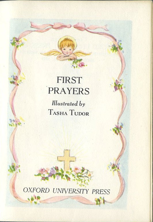 FIRST PRAYERS by Tasha Tudor on Cellar Door Books