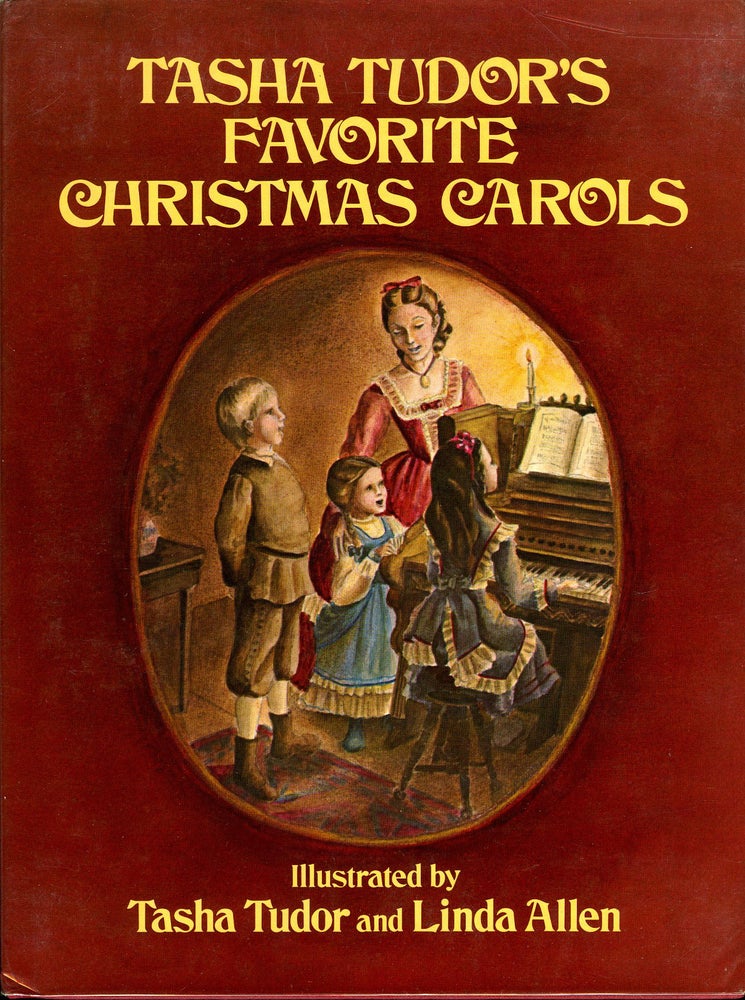 Item #29443 TASHA TUDOR'S FAVORITE CHRISTMAS CAROLS. Tasha Tudor, Linda Allen.