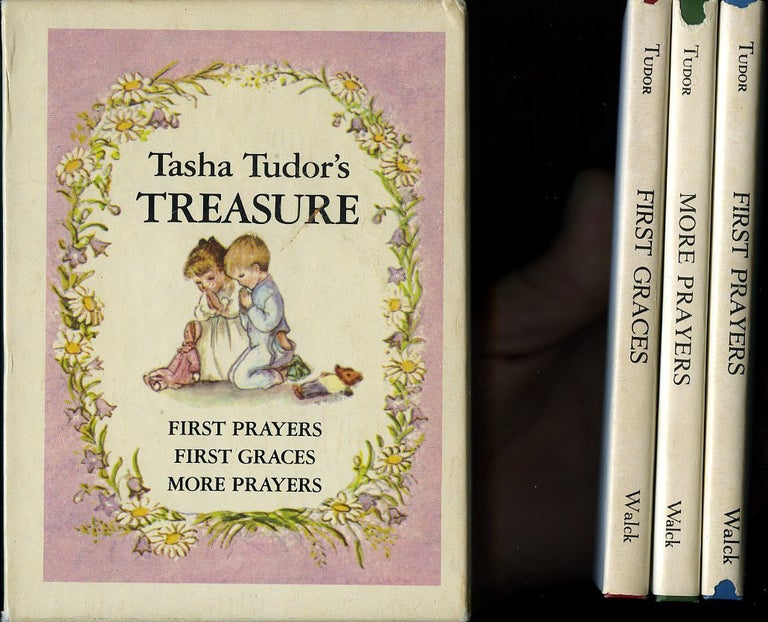 Item #29452 TASHA TUDOR'S TREASURE [First Prayers, First Graces, More Prayers]. Tasha Tudor.