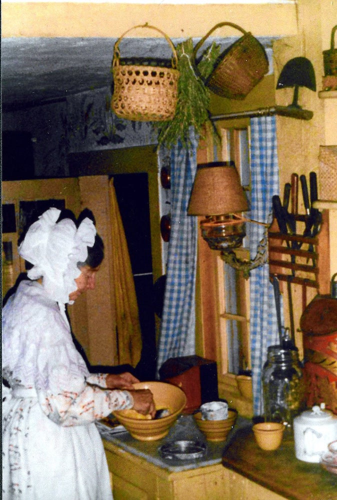 Item #29483 Photo of Tasha Tudor in Her Kitchen