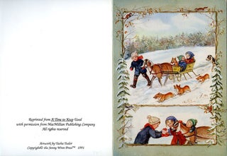 Item #29502 JWP CO 25 SLEIGH RIDE "May your holiday be filled with never ending joy."