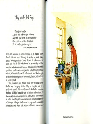 The NEW ENGLAND BUTT'RY SHELF ALMANAC; Being a Collation of Observations on New England People, Birds, Flowers . . .