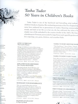 TASHA TUDOR 50 YEARS OF CHILDREN'S BOOKS