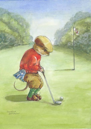 Item #29652 "The Golfer" Pamela Sampson