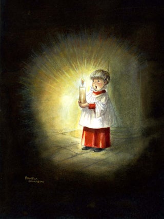 Item #29663 BOY CHORISTER. Pamela Sampson