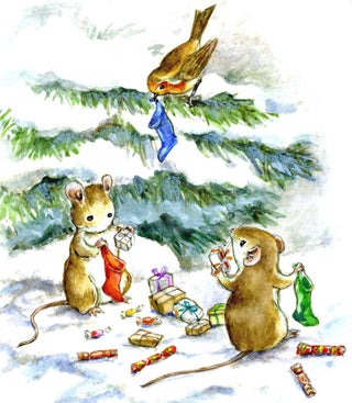 Item #29670 "Filling the Stockings" Pamela Sampson