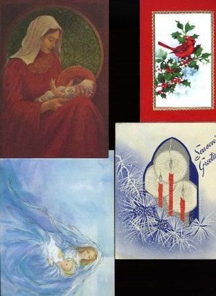 Item #29817 14 ASSORTED VINTAGE CHRISTMAS CARDS