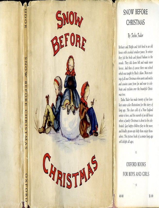 Item #30036 SNOW BEFORE CHRISTMAS. Tasha Tudor.
