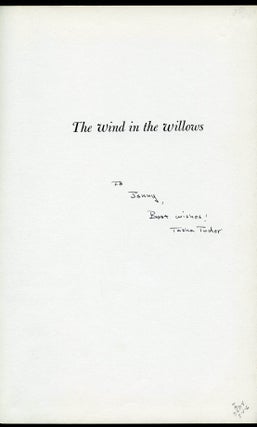 The WIND IN THE WILLOWS